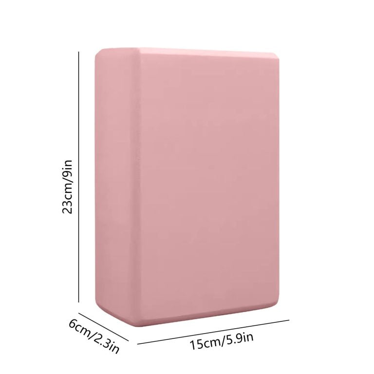 Treviox Non Slip Exercise Block for Yoga Waterproof Comfortable Grip