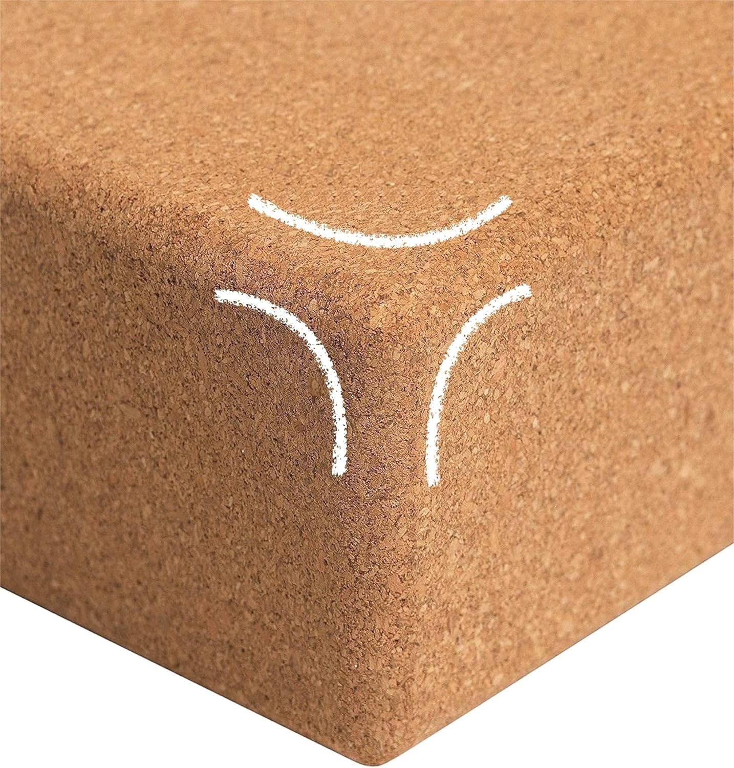 Treviox Non-Slip Natural Cork Yoga Blocks Lightweight & Durable