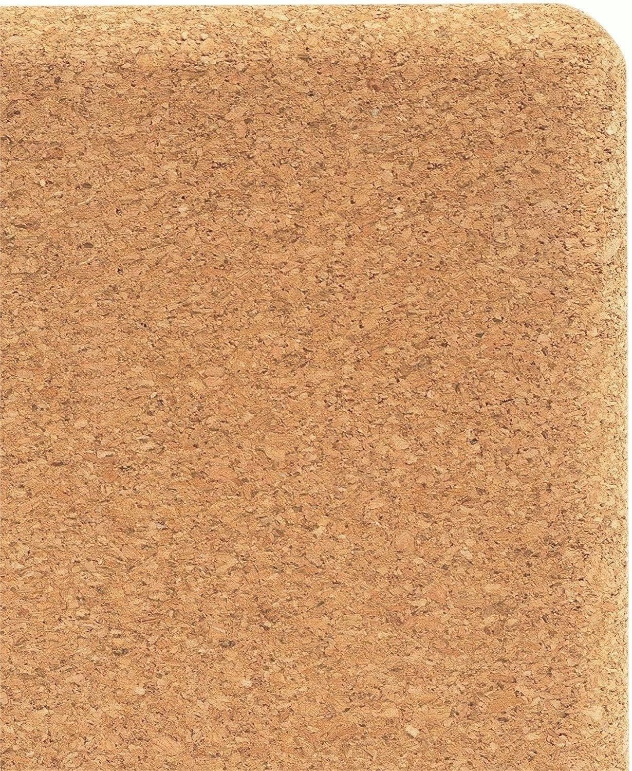 Treviox Non-Slip Natural Cork Yoga Blocks Lightweight & Durable