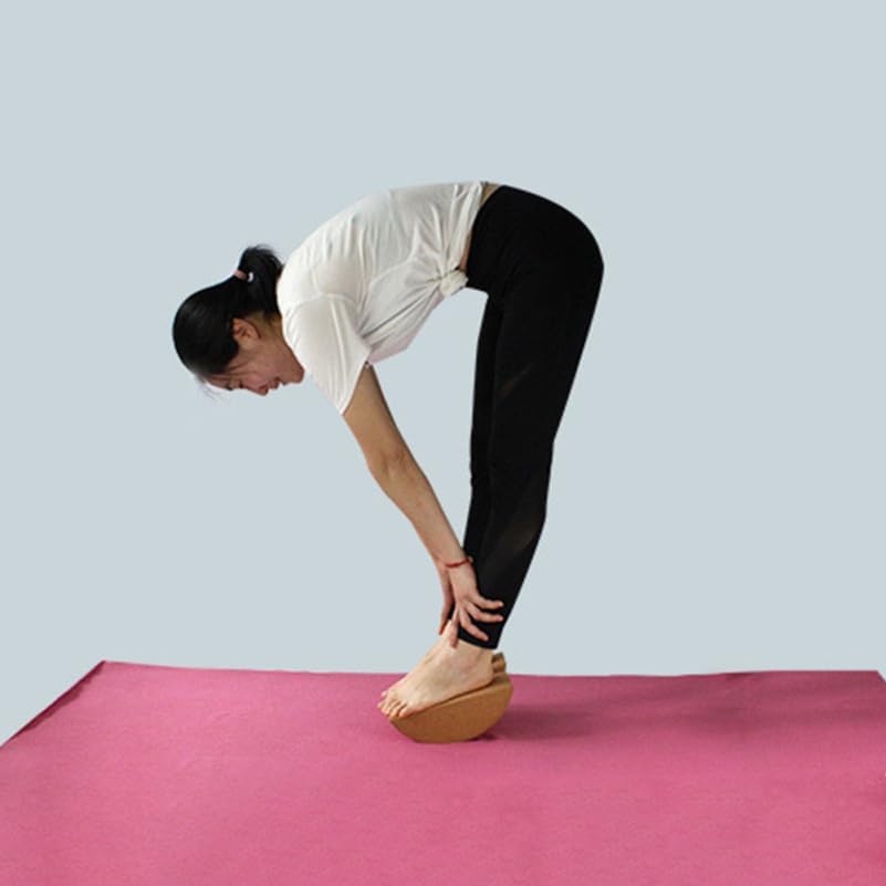 Treviox Cork Yoga Block High Density Natural Support for Pilates