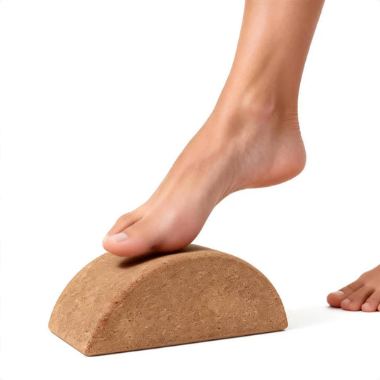Treviox Cork Yoga Block High Density Natural Support for Pilates