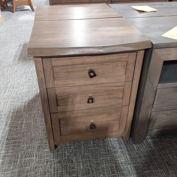 clearance tuscany live edge nightstand