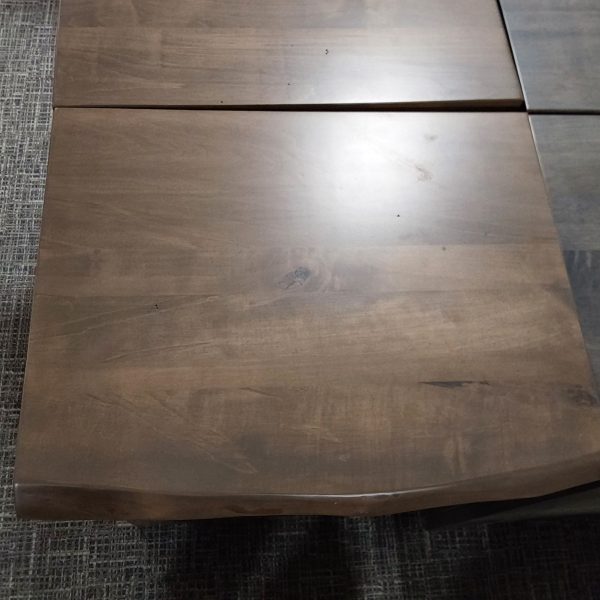 clearance tuscany live edge nightstand