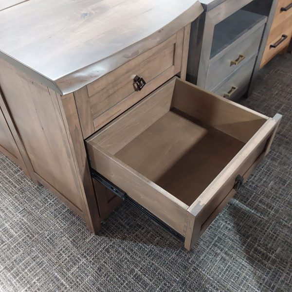 clearance tuscany live edge nightstand