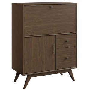mid century secretary desk