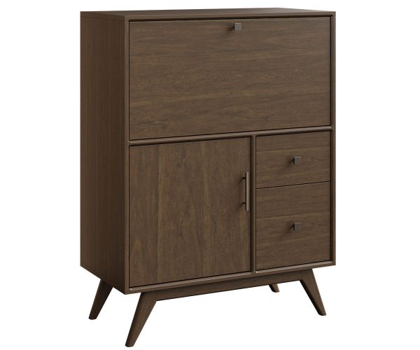 mid century secretary desk