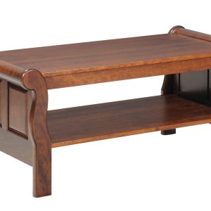 sleigh coffee table