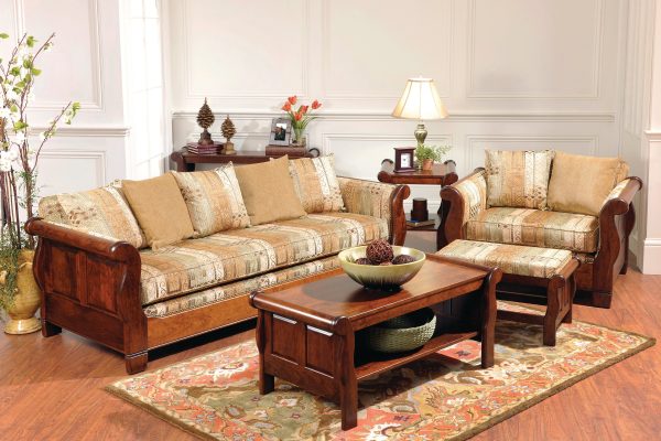 sleigh coffee table
