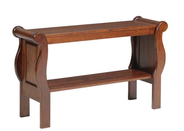 sleigh sofa table
