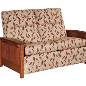 skyline panel reclining loveseat