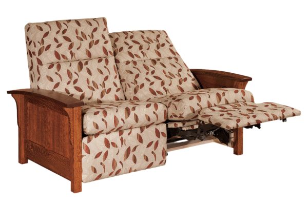 skyline panel reclining loveseat