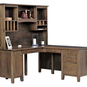 manhattan corner desk & optional hutch