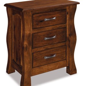 reno 3 drawer nightstand