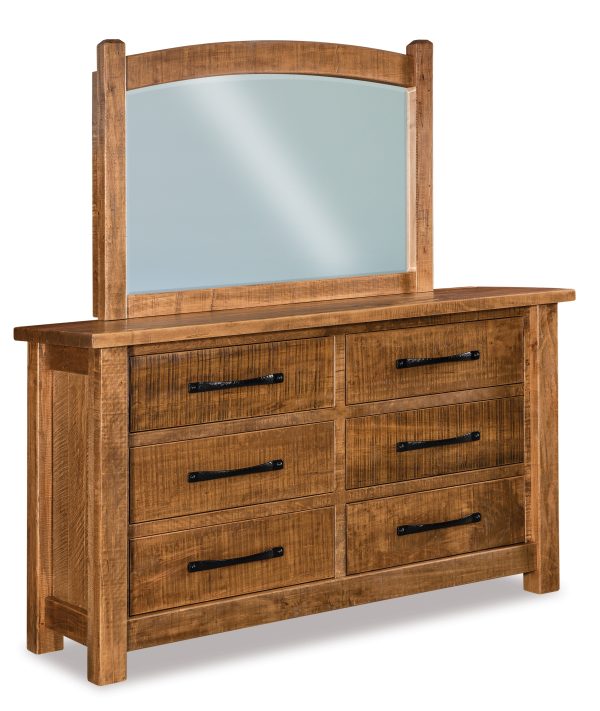 vogen 6 drawer dresser w/ optional mirror