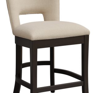 quail upholstered bar chair