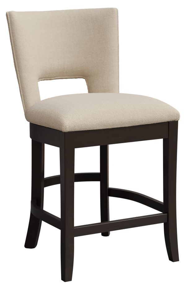 quail upholstered bar chair
