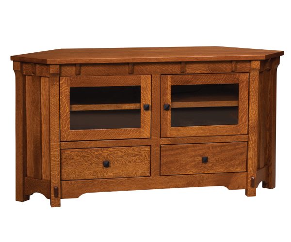 manitoba 61" corner tv console