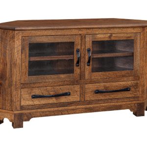 signature farmhouse 61" corner tv stand