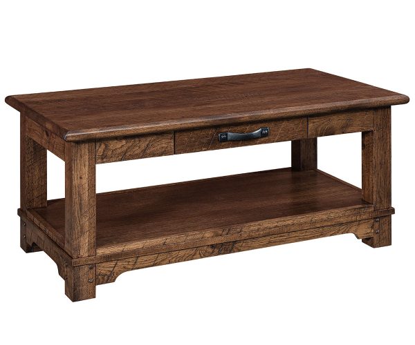 signature farmhouse open coffee table