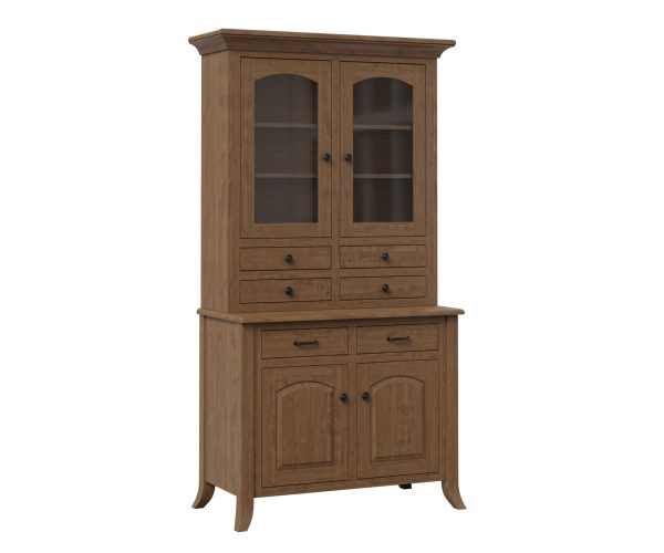 sunflower 2 door hutch & buffet