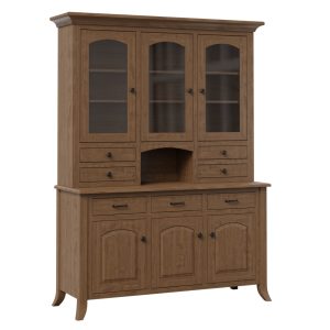 sunflower 3 door hutch & buffet