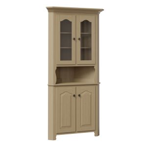 traditional 26" corner hutch