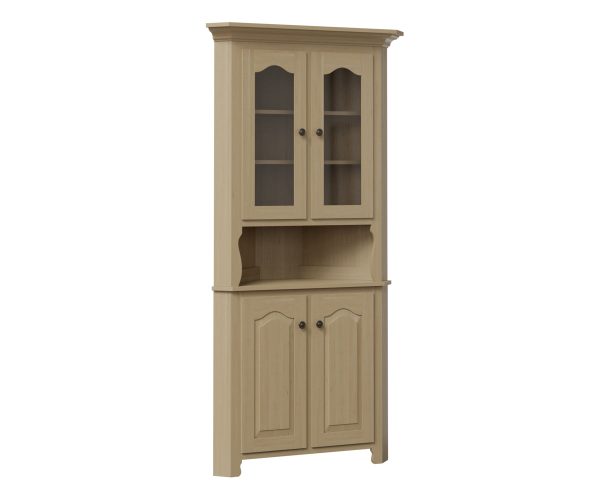 traditional 26" corner hutch