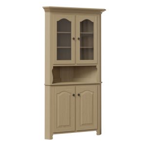 traditional 32" corner hutch