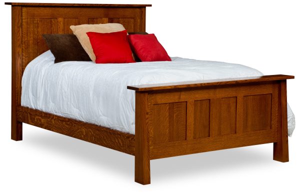 clearance freemont queen panel bed