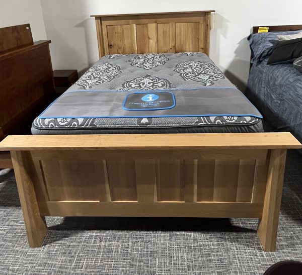 clearance freemont queen panel bed