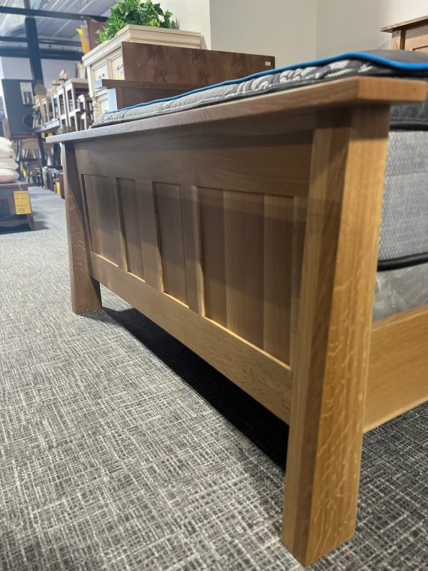 clearance freemont queen panel bed